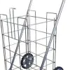 Kuzucu Lavella Market Shopping 2-Wheel Utility Cart Trolly Durable Folding Design for Easy Storage