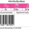 lolliboni candy toys hello kitty big lollipop