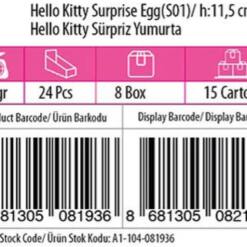 Lolliboni Candy Toys Hello Kitty Surprise Egg 2 From Turkey lolliboni candy toys hello kitty surprise egg