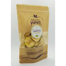 natures yumm dried fruit green apple 50 gr