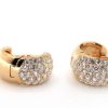 Golden eye jewelry women fine diamond earrings collection jewellery on gold or platinum