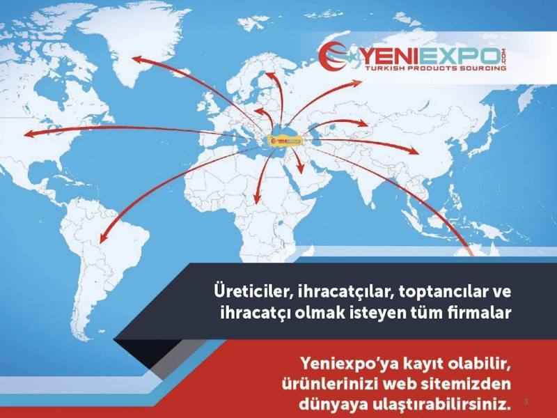 yeniexpo'ya katılmak sizi internette İhracat erişiminde büyütecek.