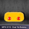 mfk بلاستيك mfk5110 البيضاوي الطريق مسمار السلامة المرورية
