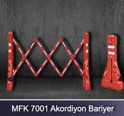 مانع سایت ساخت و ساز mfk plastik mfk7001 قرمز قابل افزایش قابل افزایش