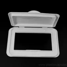 plastic oval or rectangular wet wipe container caps lids 92x66mm