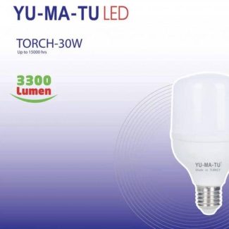 Yumatu 30W E27 White Led Light Bulb 3300 Lumens...