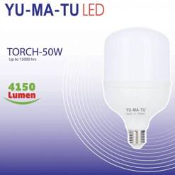 yumatu 50w e27 white led light bulb 4150 lumens