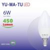 Yumatu 6W E14 White Led Light Bulb 450 Lumens...