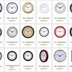 Alcan Promotion Custom Corporate Promotional Plastic Kk Wall Clocks With Logo 13 In (330 Mm) 905 3 From Turkey alcan promotion custom corporate promotional plastic wall clocks with logo 15.75 in (400 mm) 913
