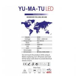 Yumatu 50W E27 White Led Light Bulb 4150 Lumens 6 From Turkey yumatu 50w e27 white led light bulb 4150 lumens