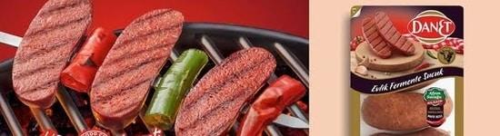 Danet 100% beef halal meat sausage fermented vacuum single coil 200gr sucuk 8697403890028