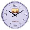 Alcan Promotion Персонализирани корпоративни промоционални пластмасови стенни часовници KK с лого 13 in (330 mm) 905