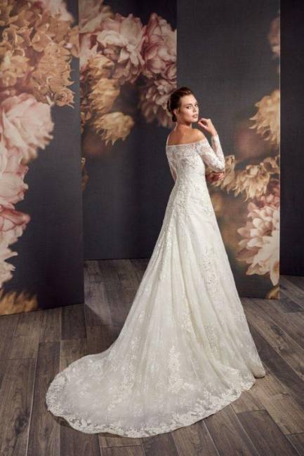 Aysira affordable beautiful lace wedding bridal gown dress bridesmaid bs00325 online