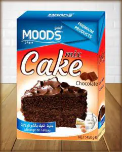 Sollievo Moods Chocolate Cocoa Cake Mix (450 g Box x Pack of 12)