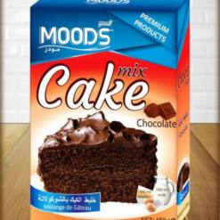 مخلوط کیک کاکائویی شکلاتی sollievo moods (جعبه 450 گرمی x بسته 12 عددی)