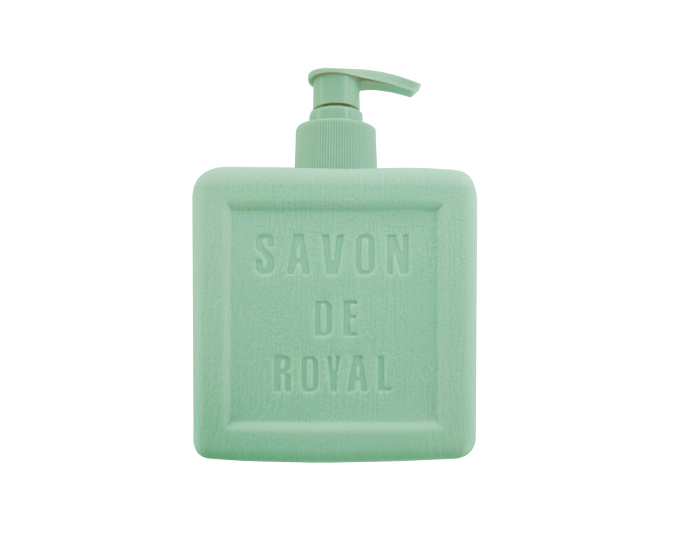 Aksan savon de royal natural luxury hand wash liquid soap pink green cream sr100