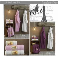 Berberler Rebeka Men Women 100% Turkish Cotton Bath Robe Bathrobe Bornoz And Towel Set Eyfel 50 From Turkey berberler textile berra 100% turkish cotton bath towel collection