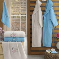 Berberler Rebeka Men Women 100% Turkish Cotton Bath Robe Bathrobe Bornoz And Towel Set Eyfel 49 From Turkey berberler textile berra 100% turkish cotton bath towel collection