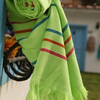 Berberler Fundochi 100% Turkish Peshtemal Cotton Towel Green ...