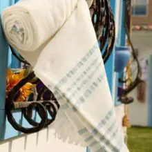 Loincloth Turkish Towels Bulk 100% Cotton 70 × 160 cm 380gr Peshtemals Stripped NEW