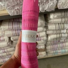 Berberler Rebeka Turkish Towels Peshtemals Pestemal 100% Organic Pure Cotton 70 × 160 cm 380gr Pink Stripped