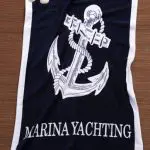 Berberler Beach Towels Turkish Cotton Nautical Marina Towel 160cm x 80cm – 60 x 30 in Yachting
