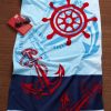 Berberler Beach Towels Turkish Cotton Nautical Marine Towel 160cm x 80cm – 60 x 30 in