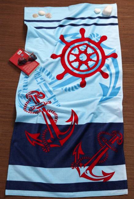 Berberler beach towels turkish cotton nautical marina towel 160cm x 80cm – 60 x 30 in yachting