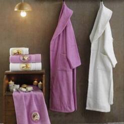 Berberler Rebeka Men Women 100% Turkish Cotton Bath Robe Bathrobe Bornoz And Towel Set Eyfel 43 From Turkey berberler textile berra 100% turkish cotton bath towel collection