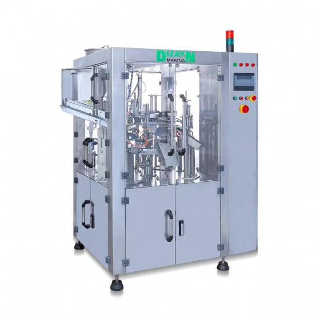 automatic tube filling and packaging machine (1300 tubes per/hour)