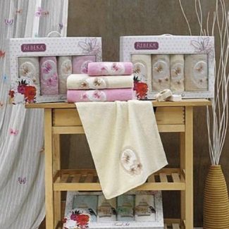 Berberler Textile Berra 100% Turkish Cotton Bath Hand Face 4 ...