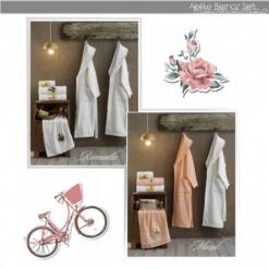 Berberler Rebeka Men Women 100% Turkish Cotton Bath Robe Bathrobe Bornoz And Towel Set Safir 33 From Turkey berberler textile berra 100% turkish cotton bath towel collection