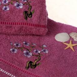 Bulk Turkish Towels Cotton Bathroom Luxury Pink Embroidered 2 Ply 12 From Turkey bulk turkish towels cotton bathroom luxury pink embroidered 2 ply
