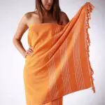 Berberler Rebeka Turkish Towels Peshtemals Pestemal 100% Organic Pure Cotton 70 × 160 cm 380gr