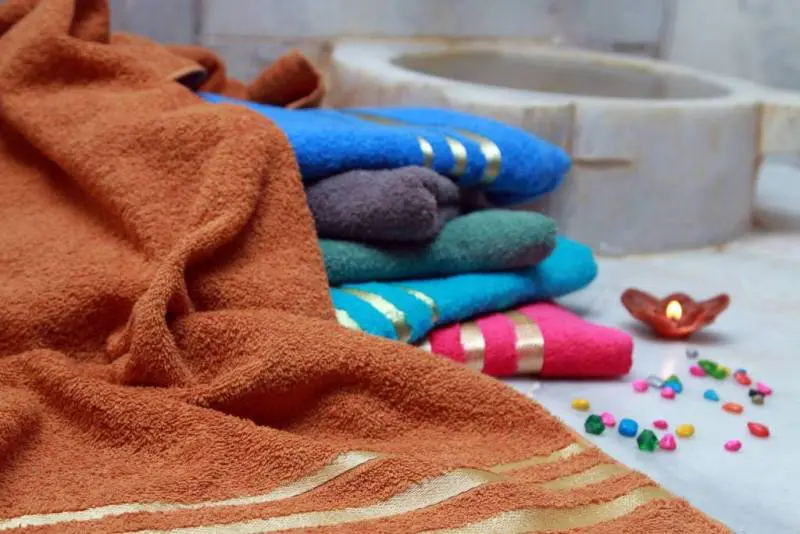 Berberler berra bath towels towel turkish cotton bathroom luxury styles gold striped