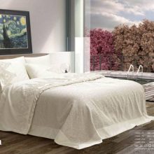 Armes Home Harem Pique Duvet Bed Cover Set with Linens 230 x 240 cm