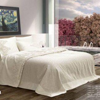 Armes Home Harem Pique Duvet Bed Cover Set with Linens 230 x ...