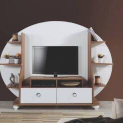 ellipse wallunit walnut