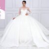 wholesale maya moda elegant modern double barbi wedding dress  