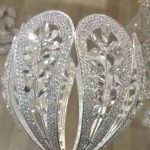 Maya Moda Stunning Metallic Bridal