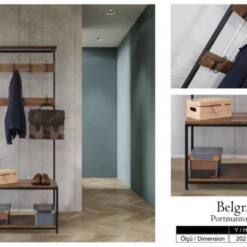 Godina Belgrad 3518 Modern Hall Stand Home Furniture Wholesale Export Turkey 2 From Turkey godina armani 3515 modern hall stand home furniture wholesale export turkey