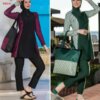 traje de baño mujer traje de baño modesto traje de baño burkini-lycra manga larga 20s518 38-46