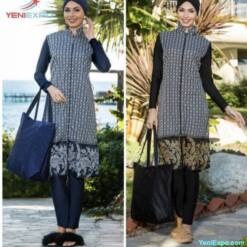 Islamic Swimwear Bathing Suit Amazing Modest Swimsuit Lycra Long Sleeve 20S530 38-46 7 From Turkey islamic swimwear bathing suit amazing modest swimsuit lycra long sleeve 20s530 38-46