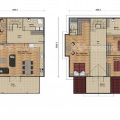Nestavilla Prefabricated Single Family House Clover Open Kitchen 193 M2 17 From Turkey nestavilla prefabricated single family house clover open kitchen 193 m2