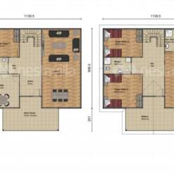 Nestavilla Prefab Home Two Floors House Ev Lily 236 M2 New 17 From Turkey nestavilla prefab home two floors house ev lily 236 m2 new