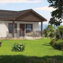 vorgefertigtes kleines haus aus stahl nestavilla tanne 74 m2