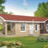 Cabaña prefabricada de acero para casa pequeña nestavilla magnolia 88 m2