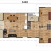 Cabaña prefabricada de acero para casa pequeña nestavilla magnolia 88 m2
