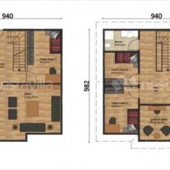 Prefab Home Cute Two Story Nestavilla Oak Impressive 176 M2 23 From Turkey prefab home cute two story nestavilla oak impressive 176 m2
