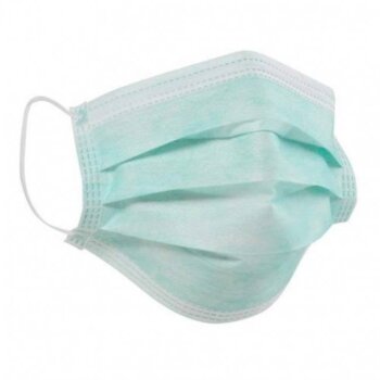 disposable face mouth nose non woven mask 3 ply with elastic ear loop ecm fda breathable and comfortable